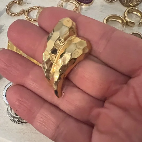 Lot 84 pairs Vintage Designer Earrings Napier Monet unmarked runway Crystal Jade - Picture 7 of 16